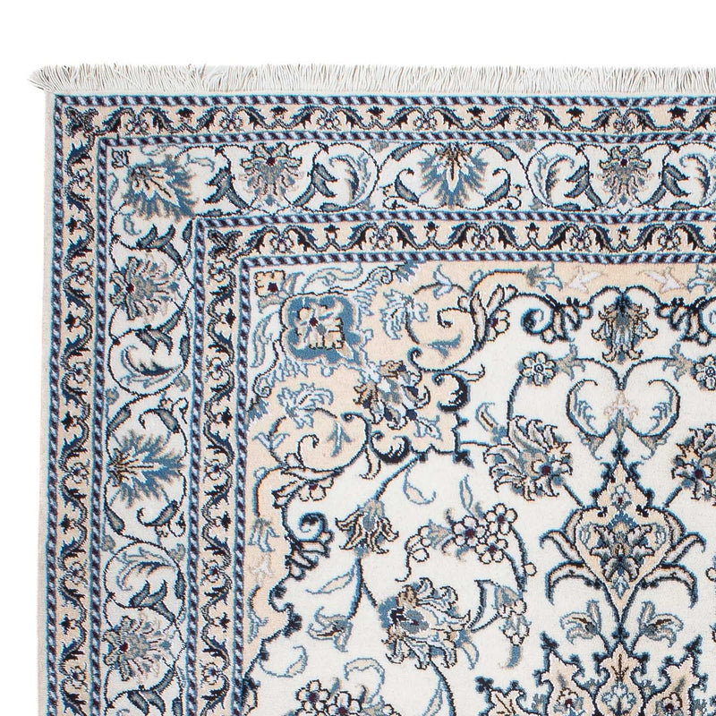 Alfombra persa - Nain - 197 x 150 cm - beige
