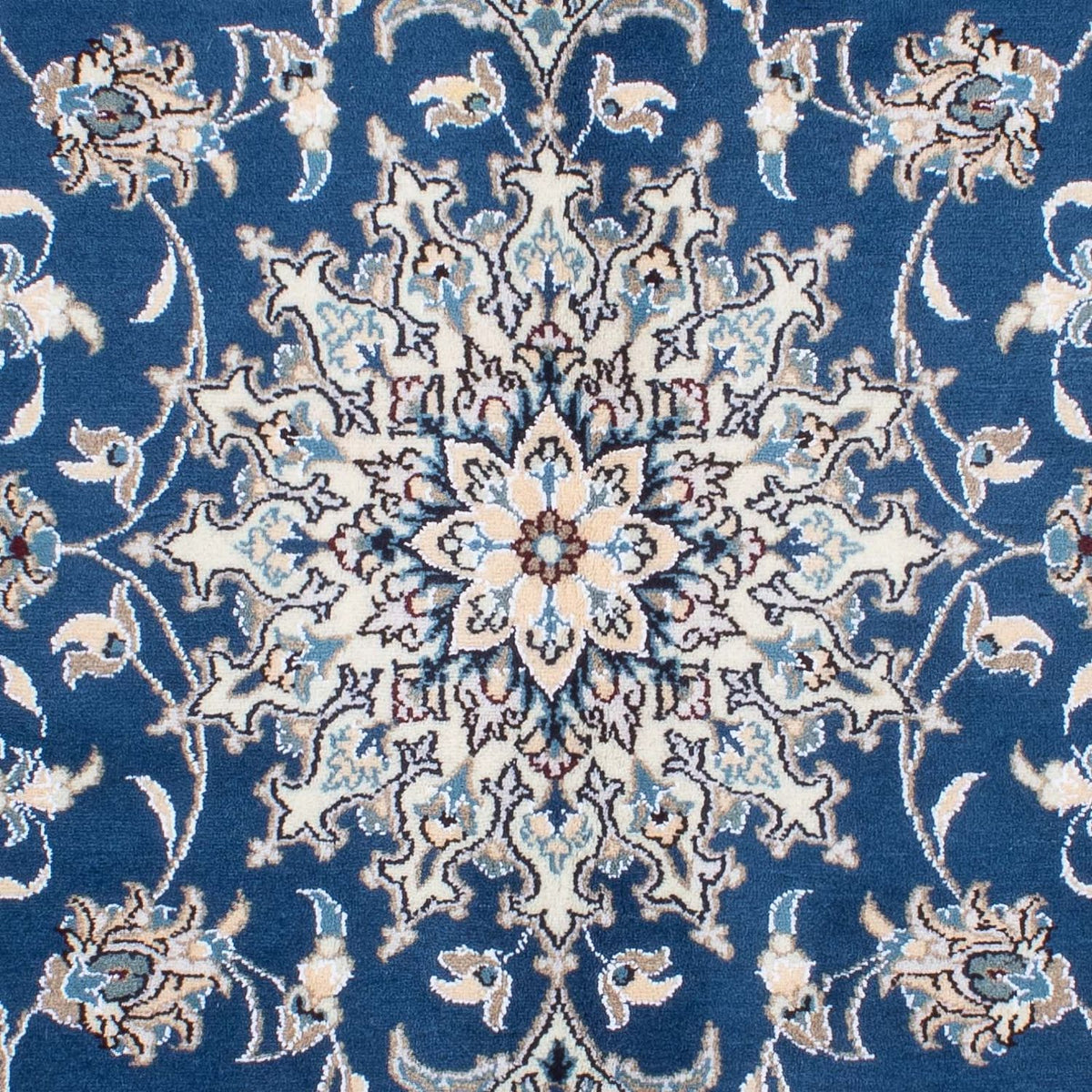 Alfombra persa - Nain - 200 x 145 cm - azul