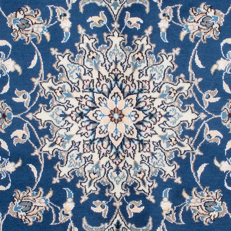 Alfombra persa - Nain - 200 x 145 cm - azul