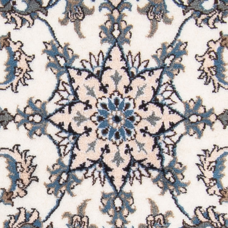 Alfombra de pasillo Alfombra persa - Nain - 290 x 76 cm - crema