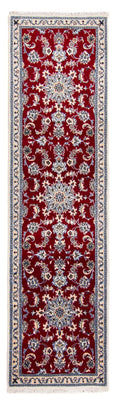 Alfombra de pasillo Alfombra persa - Nain - 296 x 81 cm - rojo