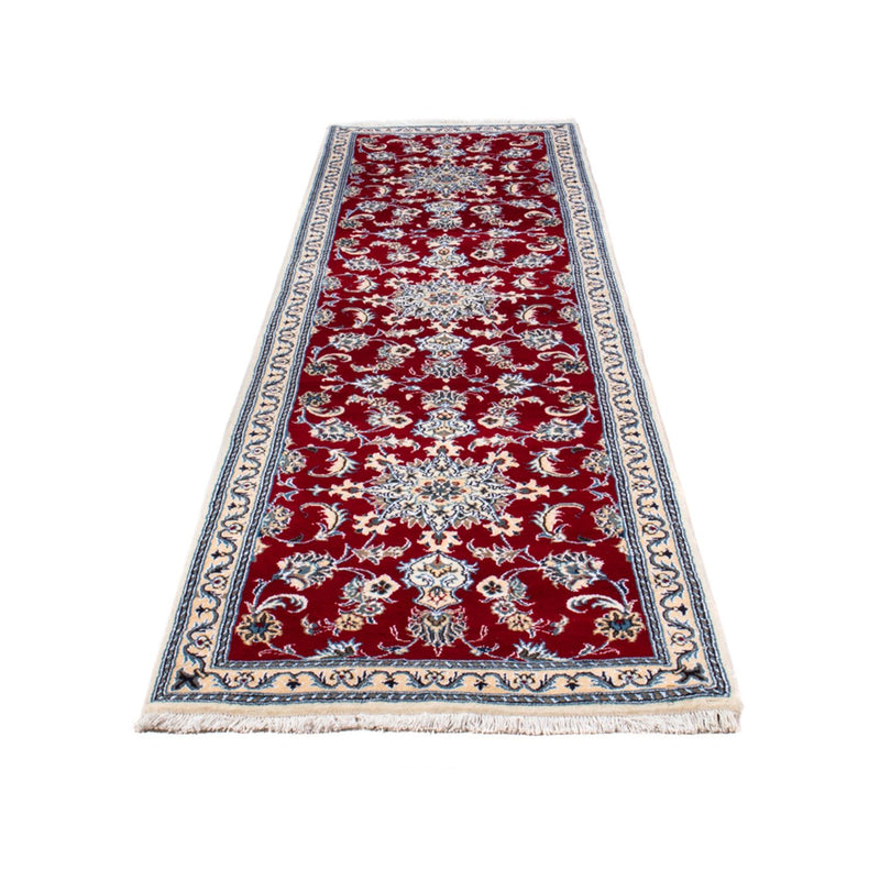 Alfombra de pasillo Alfombra persa - Nain - 296 x 81 cm - rojo