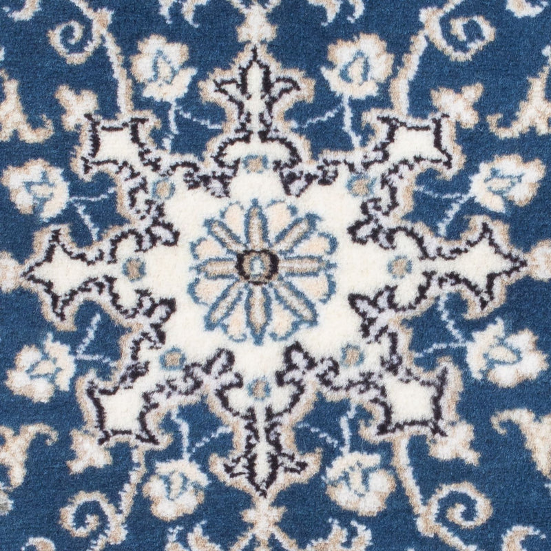 Alfombra persa - Nain - 90 x 60 cm - azul
