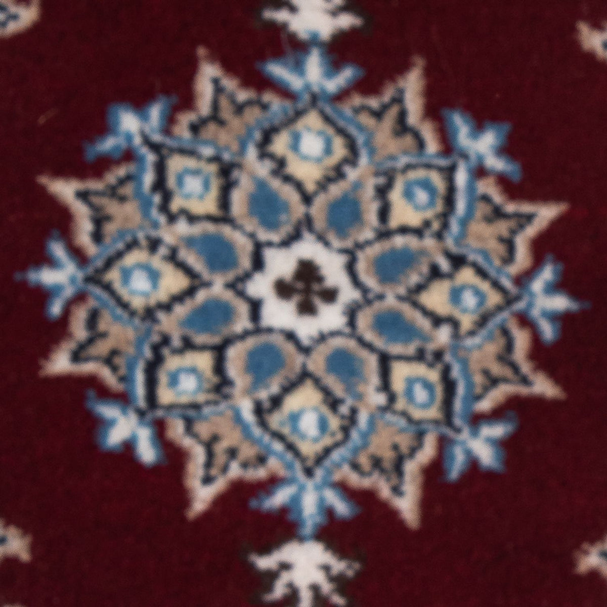 Alfombra persa - Nain - 60 x 40 cm - rojo