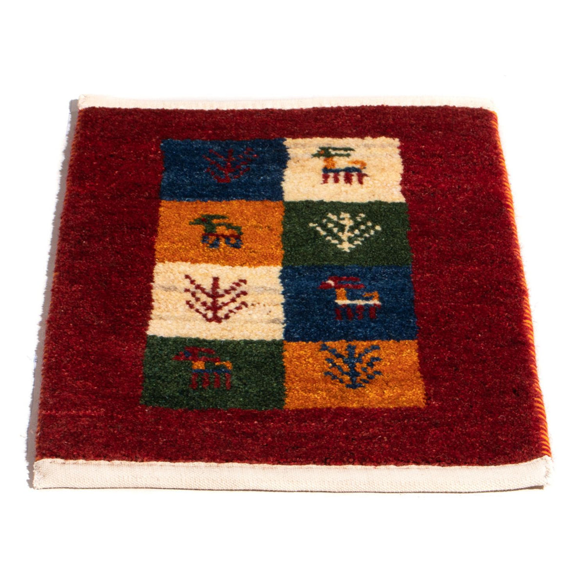 Alfombra Gabbeh - Persa - 60 x 40 cm - multicolor
