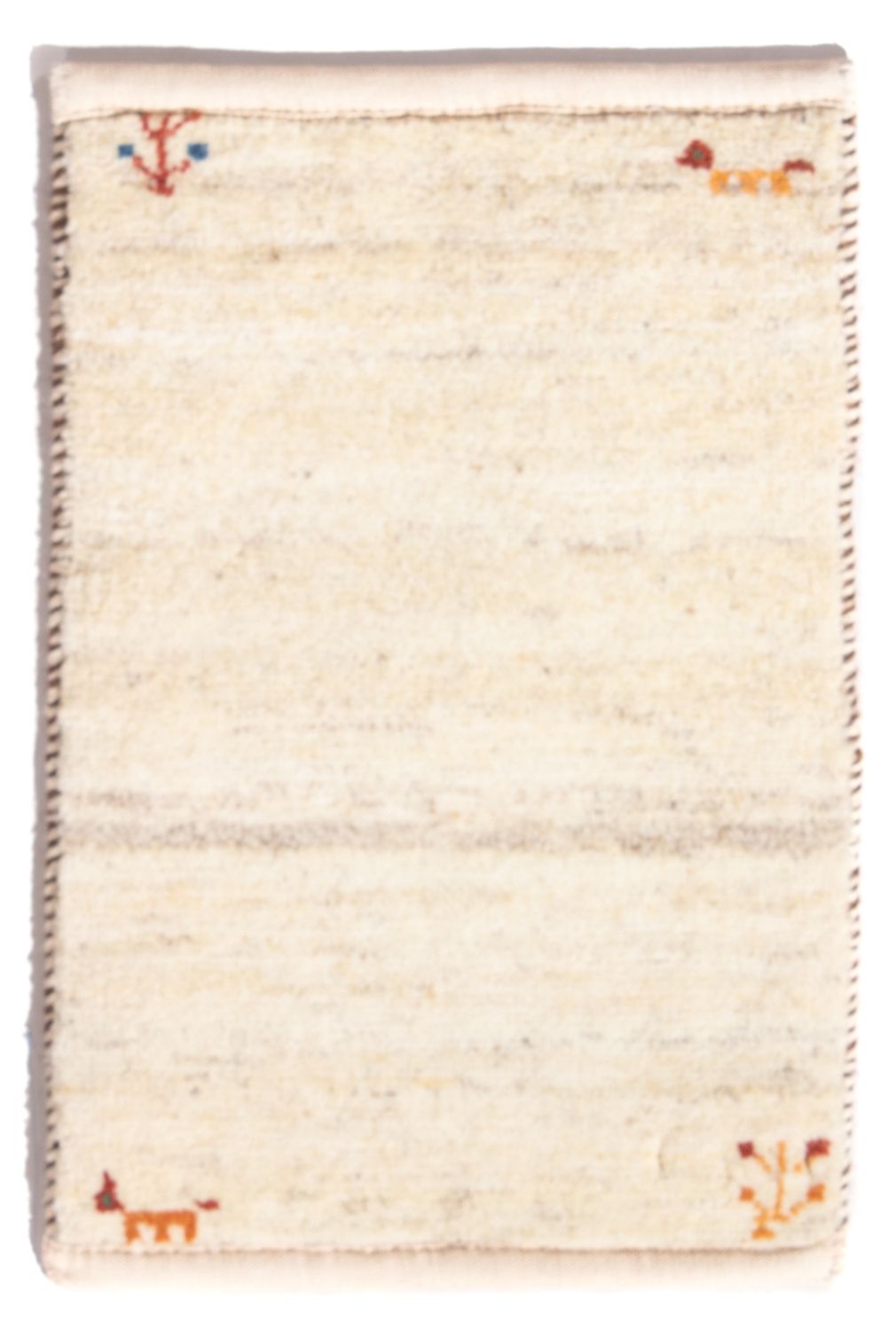 Alfombra Gabbeh - Persa - 60 x 40 cm - crema
