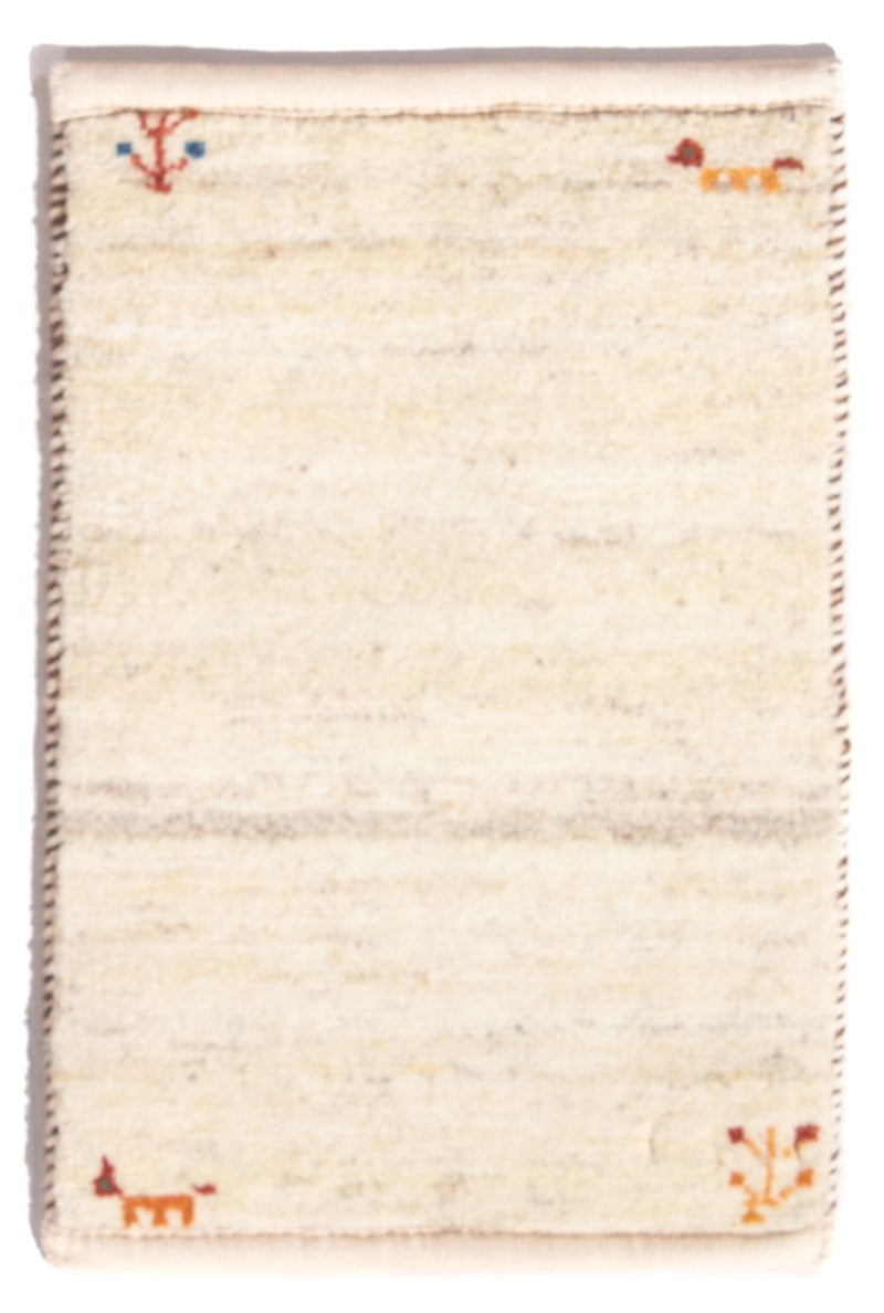 Alfombra Gabbeh - Persa - 60 x 40 cm - crema