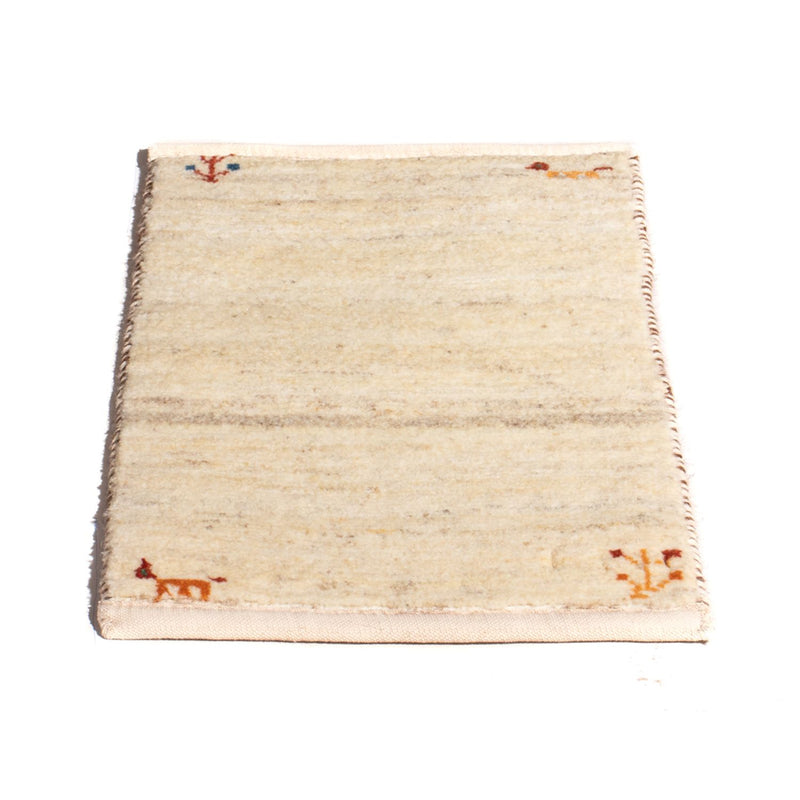 Alfombra Gabbeh - Persa - 60 x 40 cm - crema