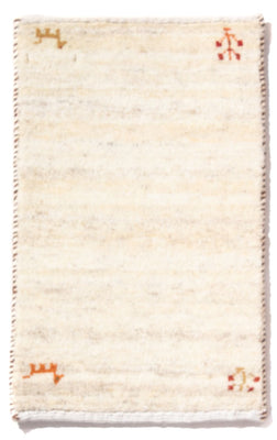 Alfombra Gabbeh - Persa - 60 x 40 cm - crema