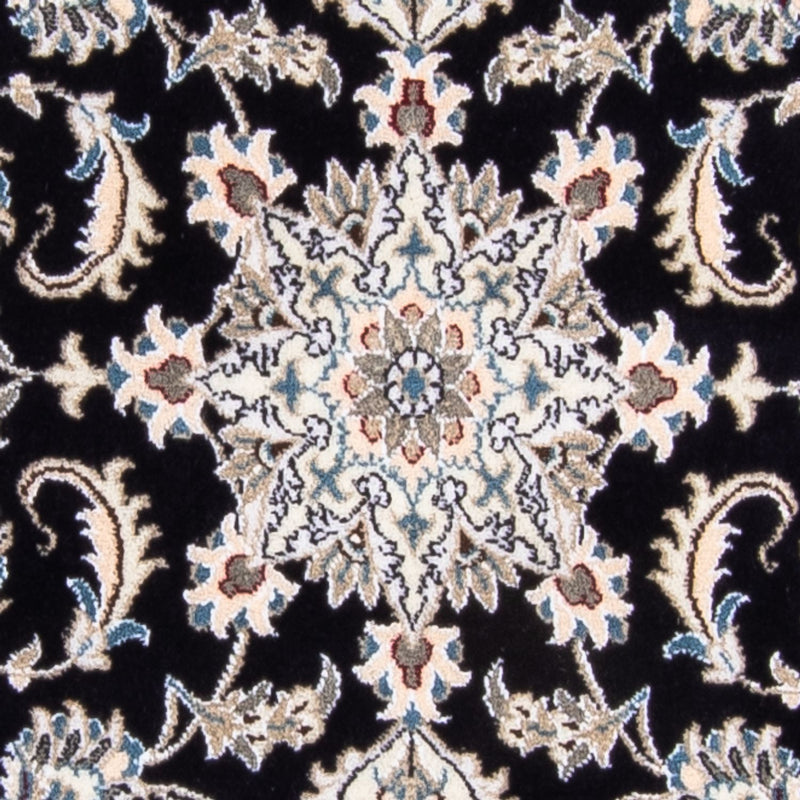 Alfombra de pasillo Alfombra persa - Nain - 297 x 79 cm - azul oscuro