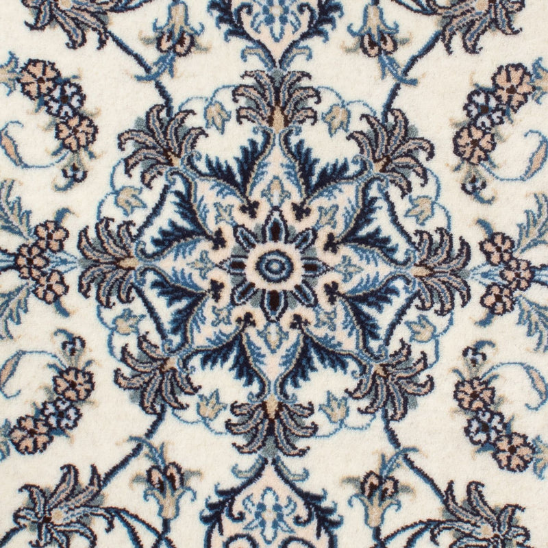 Alfombra persa - Nain - 139 x 88 cm - crema