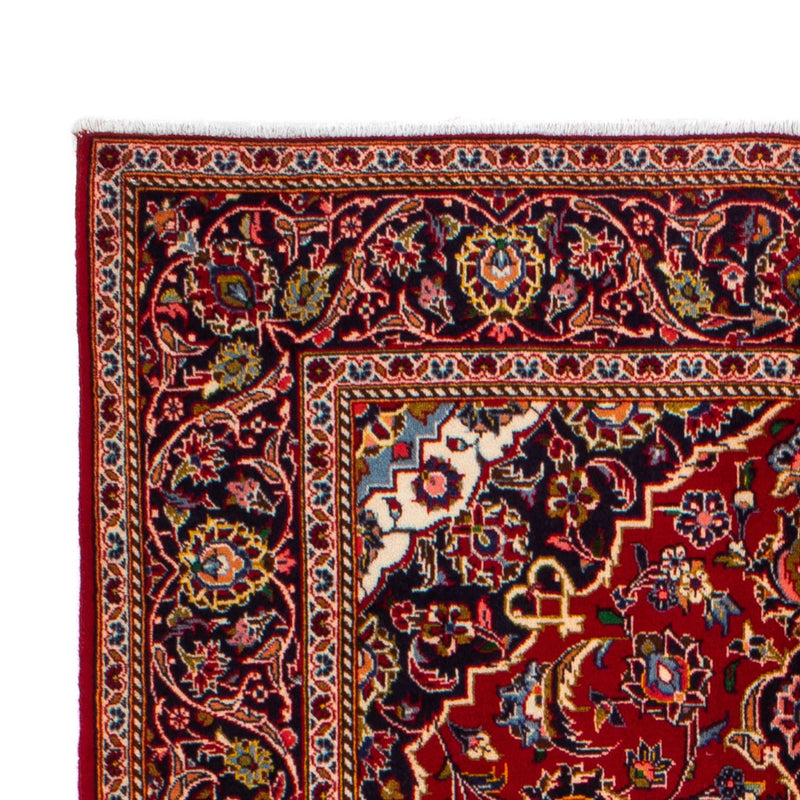 Alfombra persa - Keshan - 214 x 142 cm - rojo