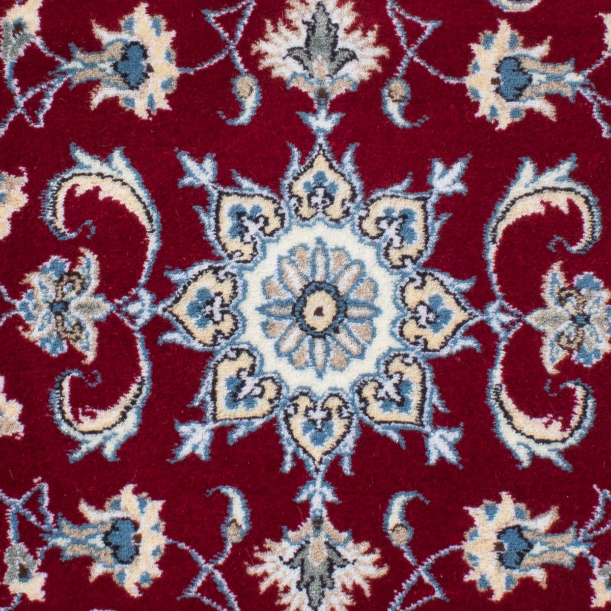Alfombra persa - Nain - 136 x 66 cm - rojo