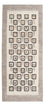 Alfombra de pasillo Alfombra Gabbeh - Loribaft Persa - 199 x 87 cm - natural