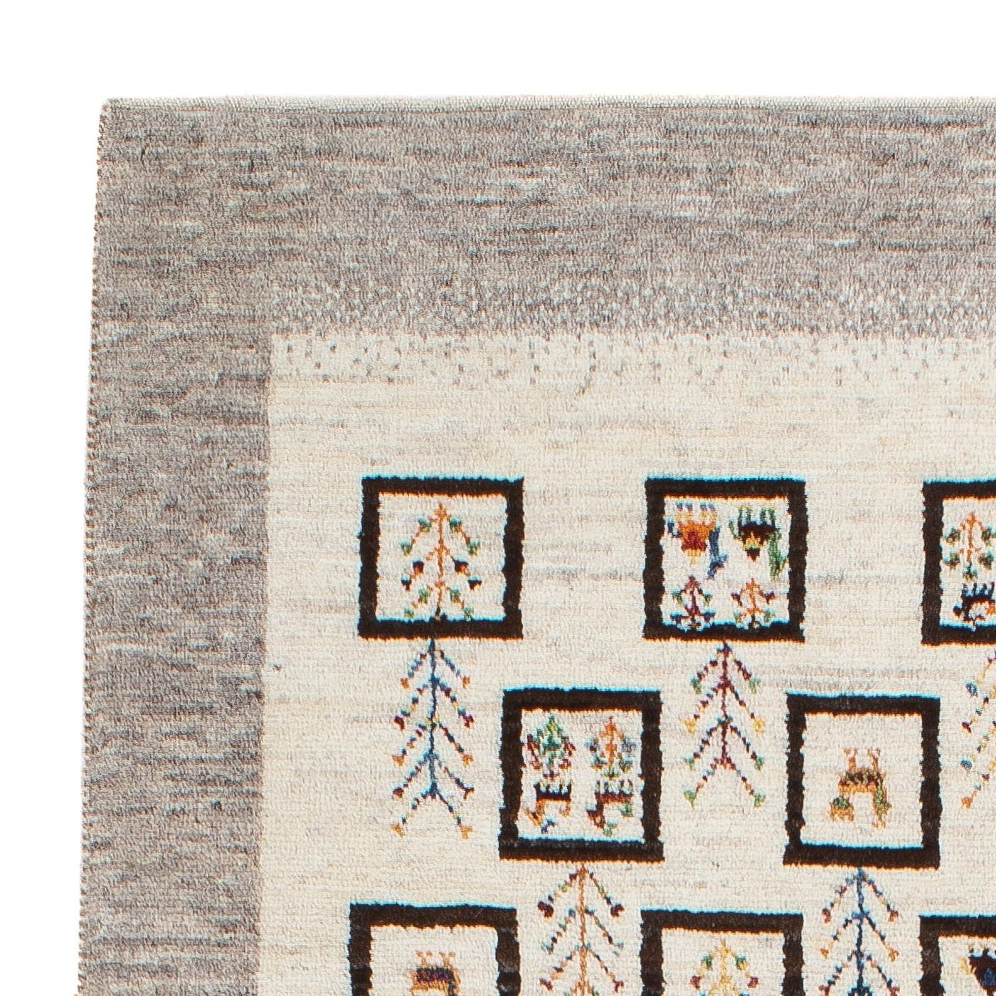 Loribaft Alfombra 199x87cm - Perserteppich Wollteppich