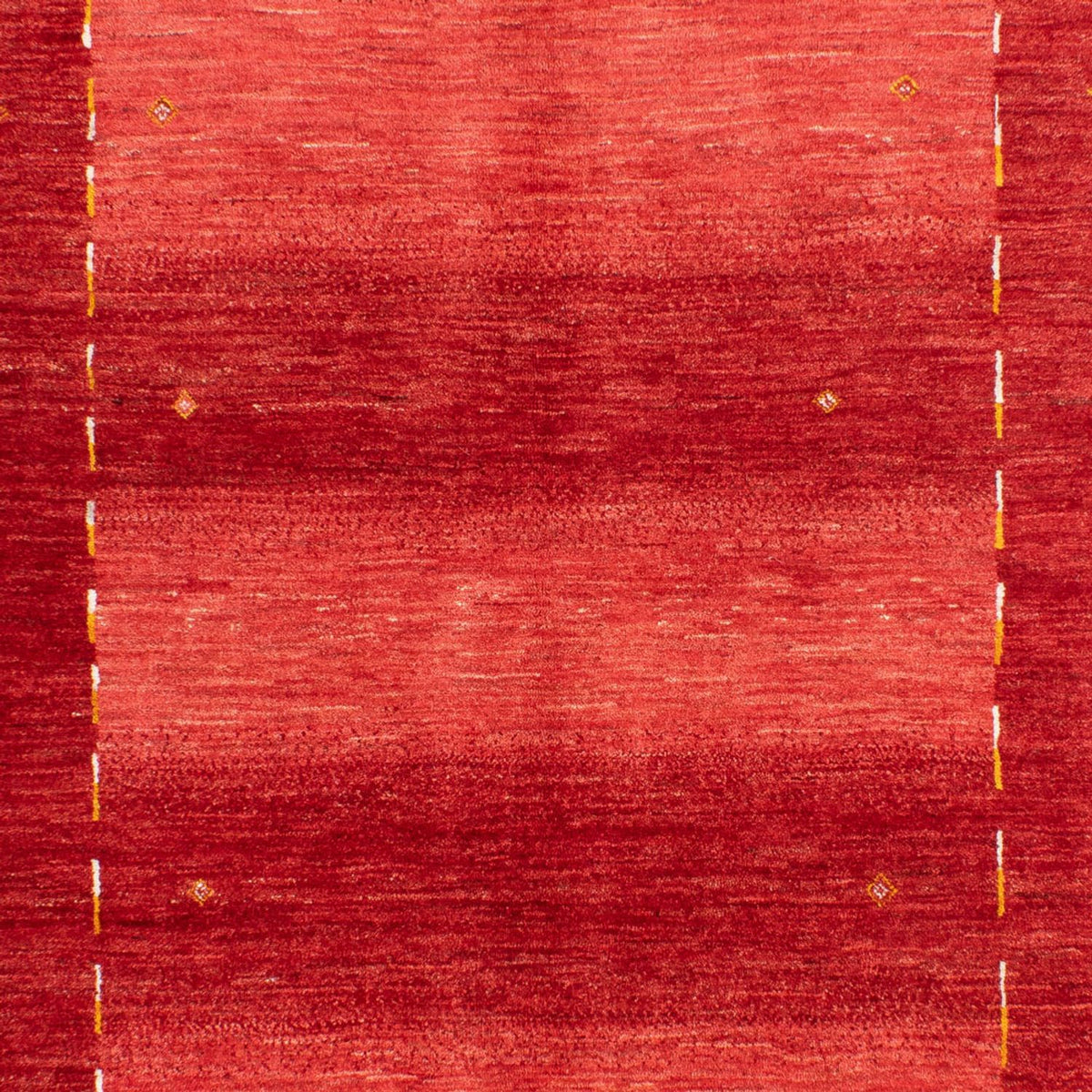 Alfombra Gabbeh - Persa - 253 x 177 cm - rojo