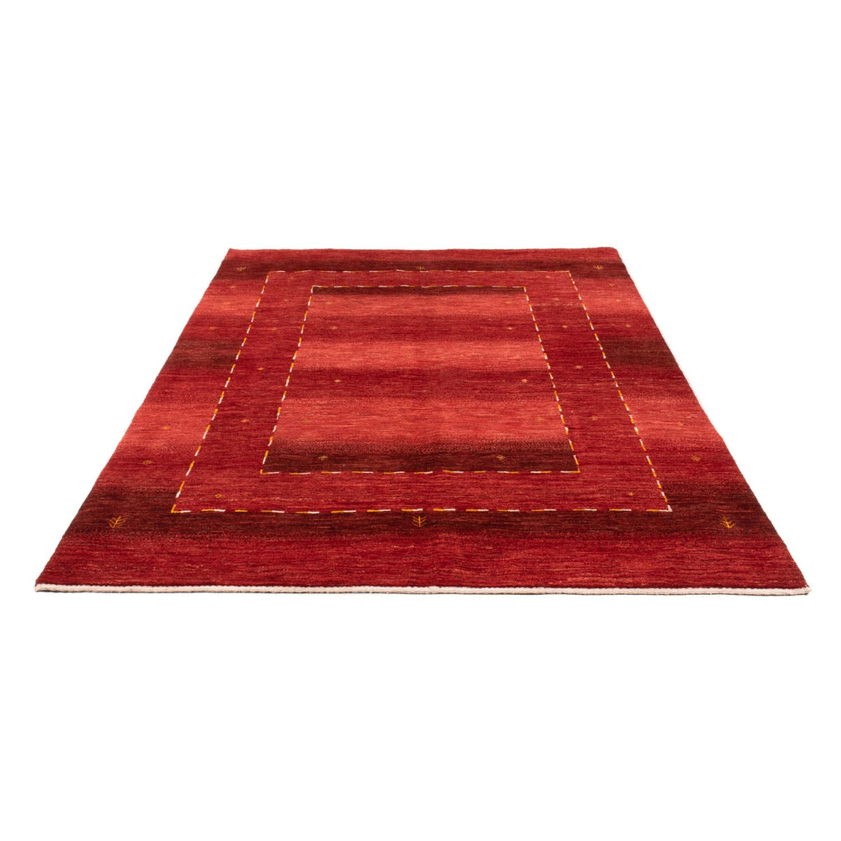Alfombra Gabbeh - Persa - 253 x 177 cm - rojo