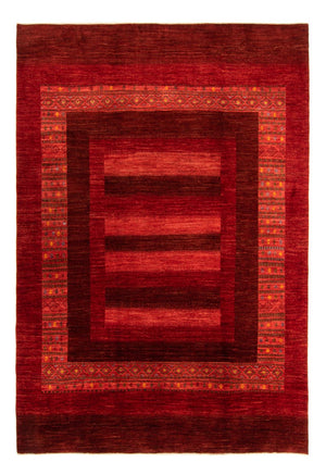 Alfombra Gabbeh - Loribaft Persa - 286 x 204 cm - rojo
