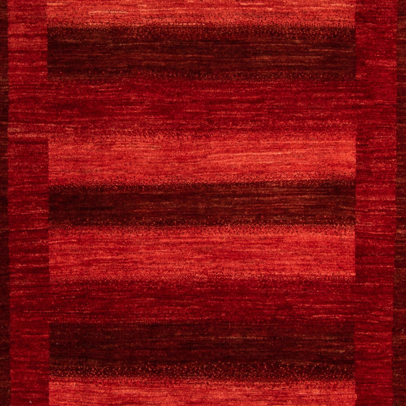 Alfombra Gabbeh - Loribaft Persa - 286 x 204 cm - rojo