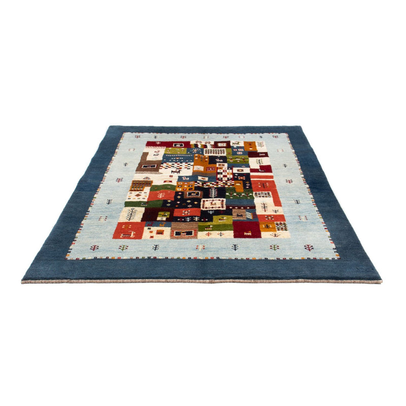 Alfombra Gabbeh - Persa - 197 x 156 cm - azul