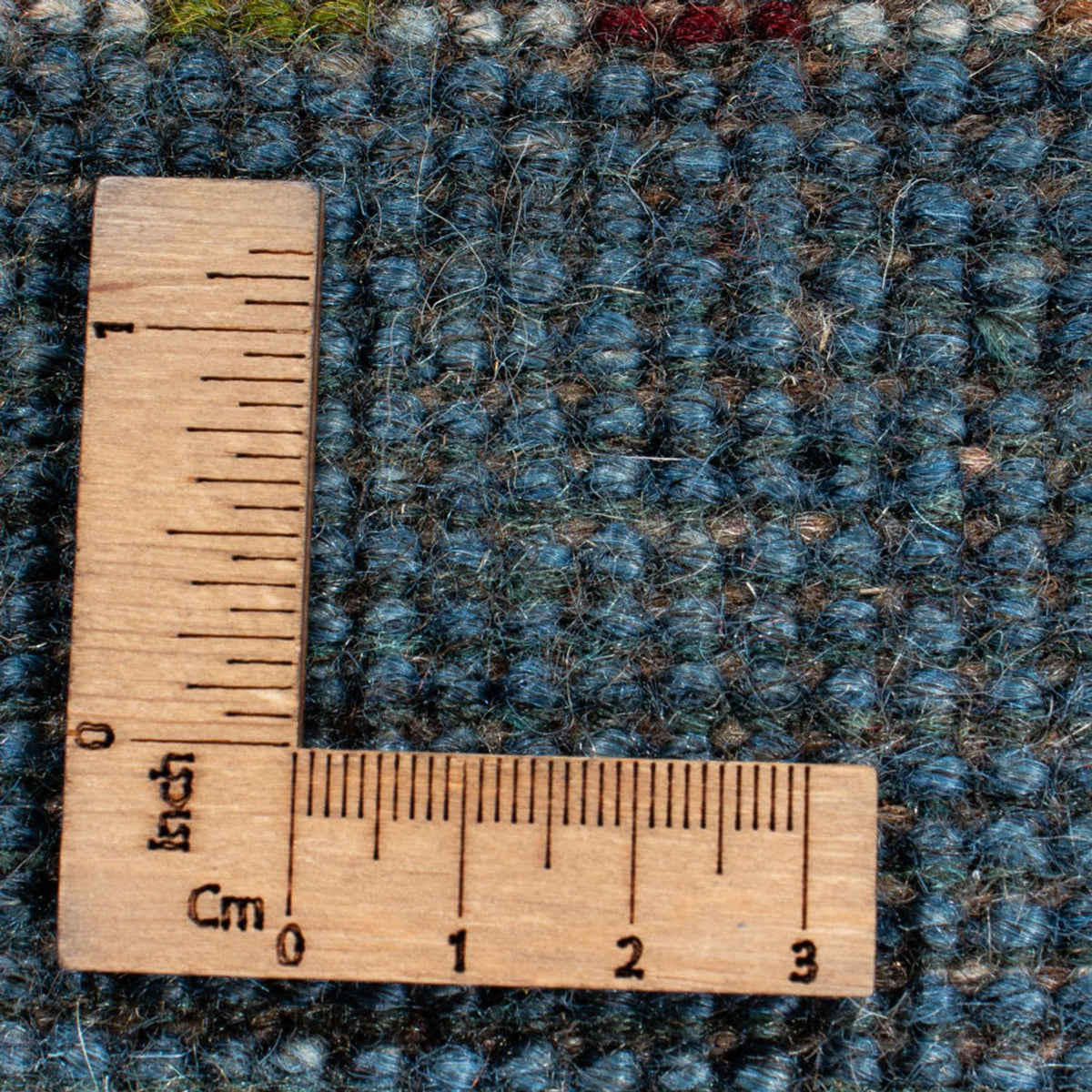 Alfombra Gabbeh - Persa - 197 x 156 cm - azul