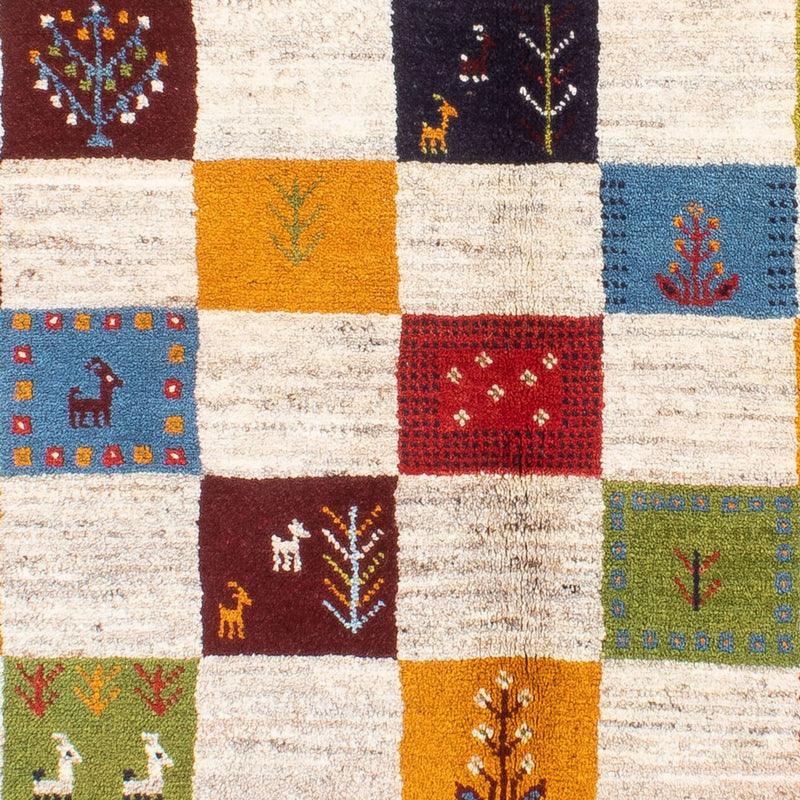 Alfombra Gabbeh - Persa - 197 x 155 cm - multicolor
