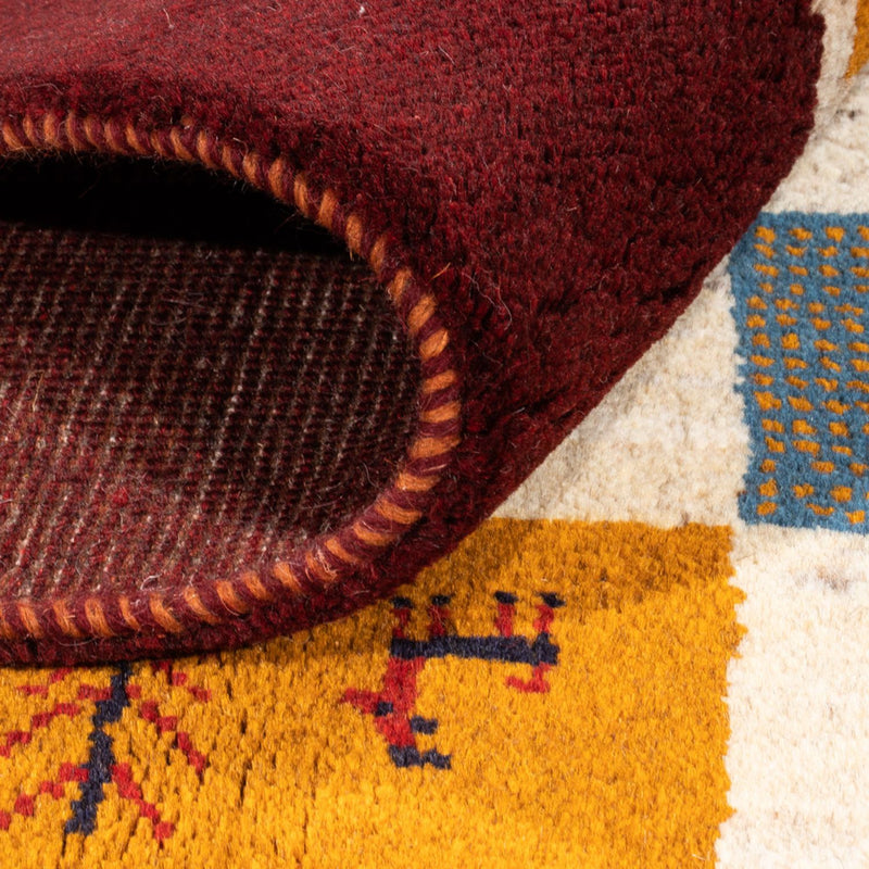 Alfombra Gabbeh - Persa - 197 x 155 cm - multicolor