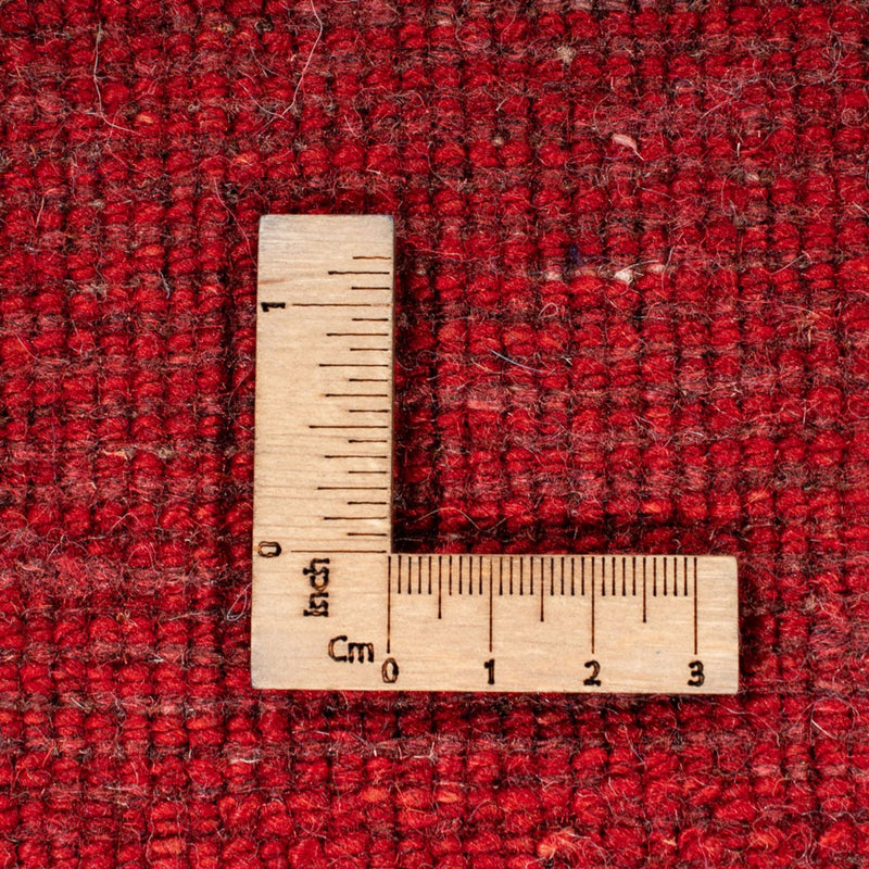 Alfombra Gabbeh - Persa - 204 x 150 cm - rojo