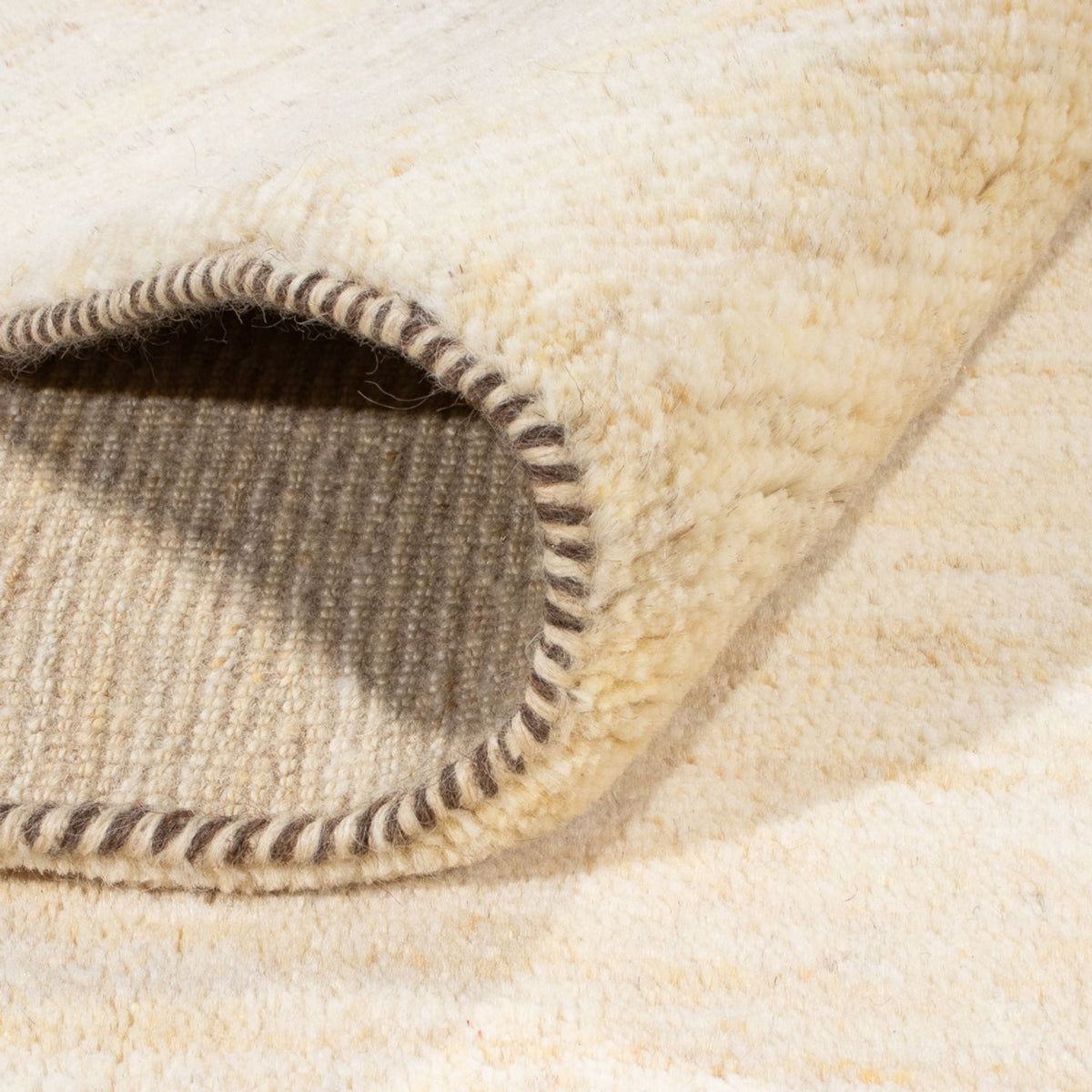 Alfombra Gabbeh - Persa - 194 x 152 cm - beige