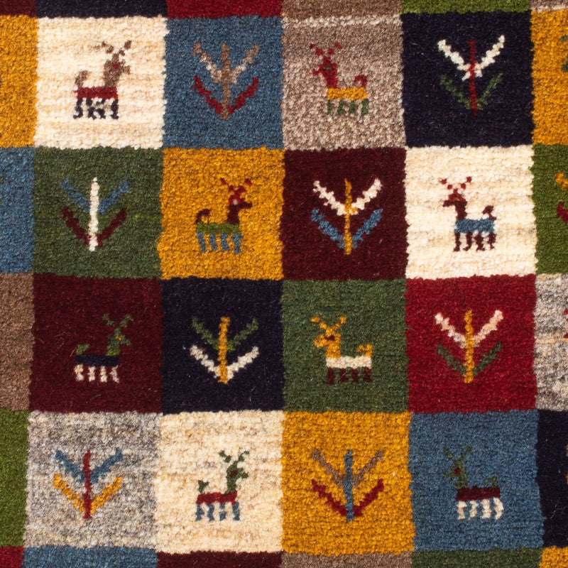 Alfombra Gabbeh - Persa - 90 x 62 cm - multicolor