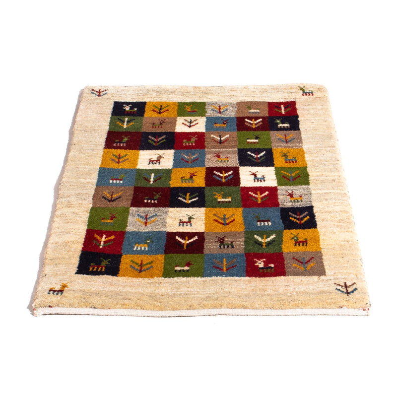 Alfombra Gabbeh - Persa - 90 x 62 cm - multicolor
