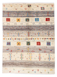 Alfombra Gabbeh - Persa - 187 x 148 cm - natural