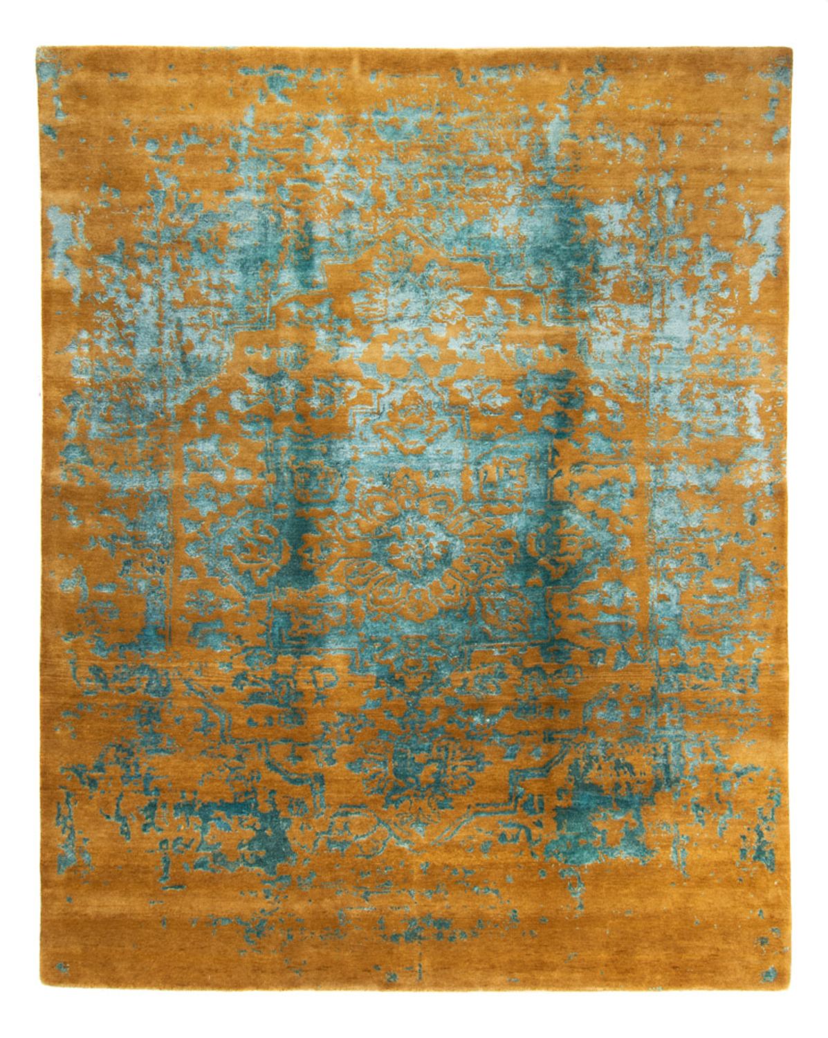 Alfombra de diseño - 300 x 250 cm - turquesa