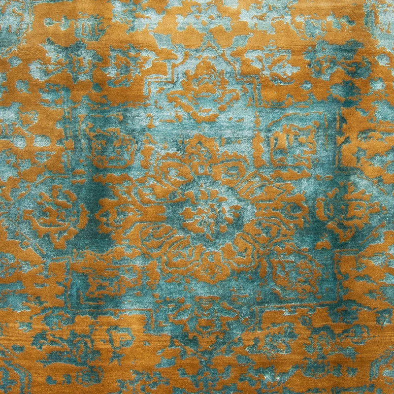 Alfombra de diseño - 300 x 250 cm - turquesa