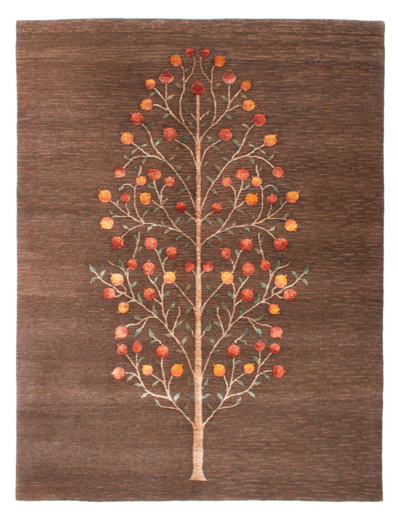 Alfombra de diseño - 249 x 187 cm - marrón