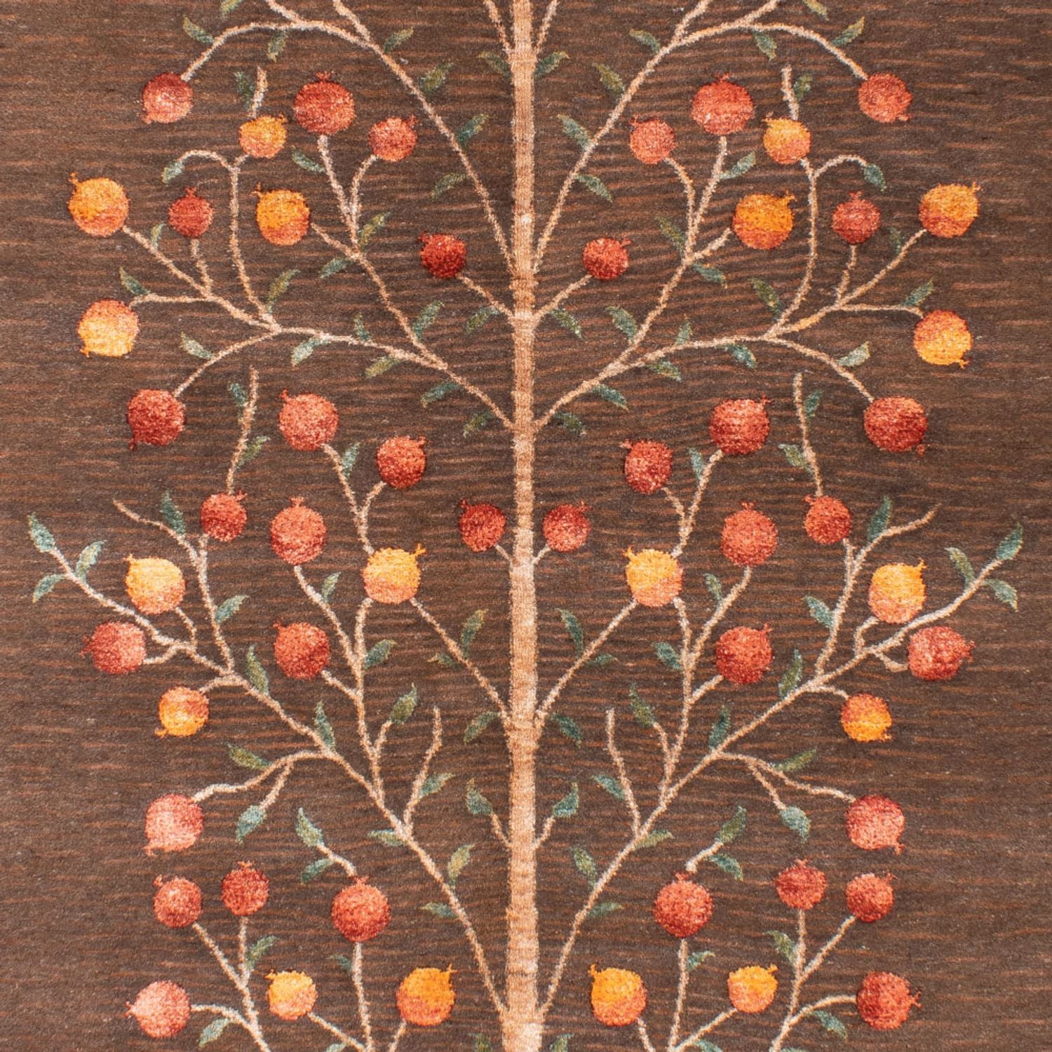 Alfombra de diseño - 249 x 187 cm - marrón