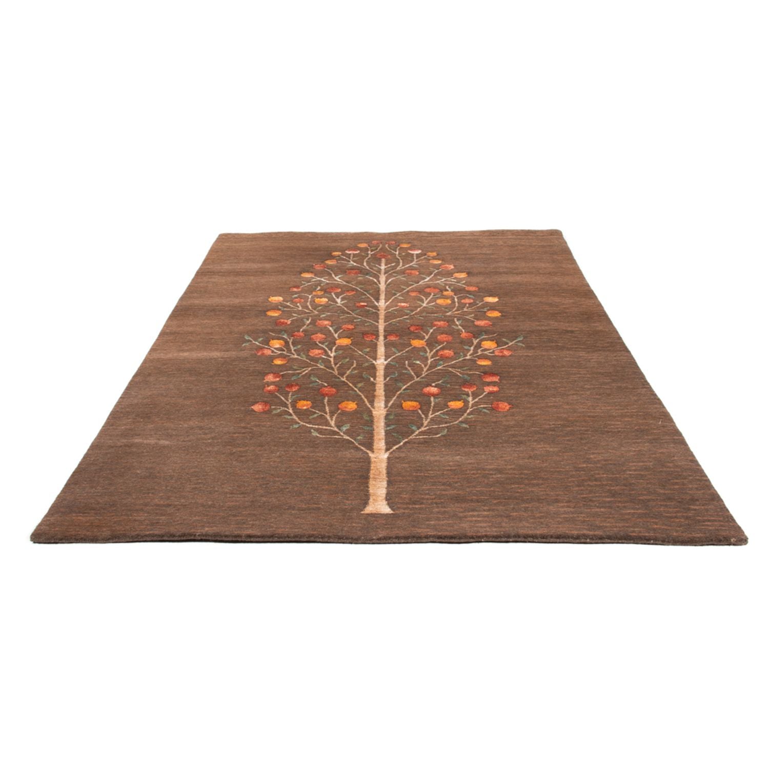 Alfombra de diseño - 249 x 187 cm - marrón