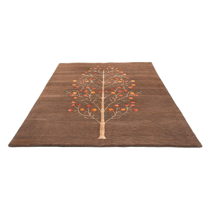 Alfombra de diseño - 249 x 187 cm - marrón