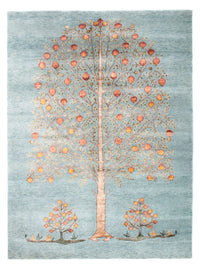 Alfombra de diseño - 253 x 184 cm - turquesa