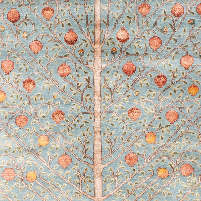 Alfombra de diseño - 253 x 184 cm - turquesa