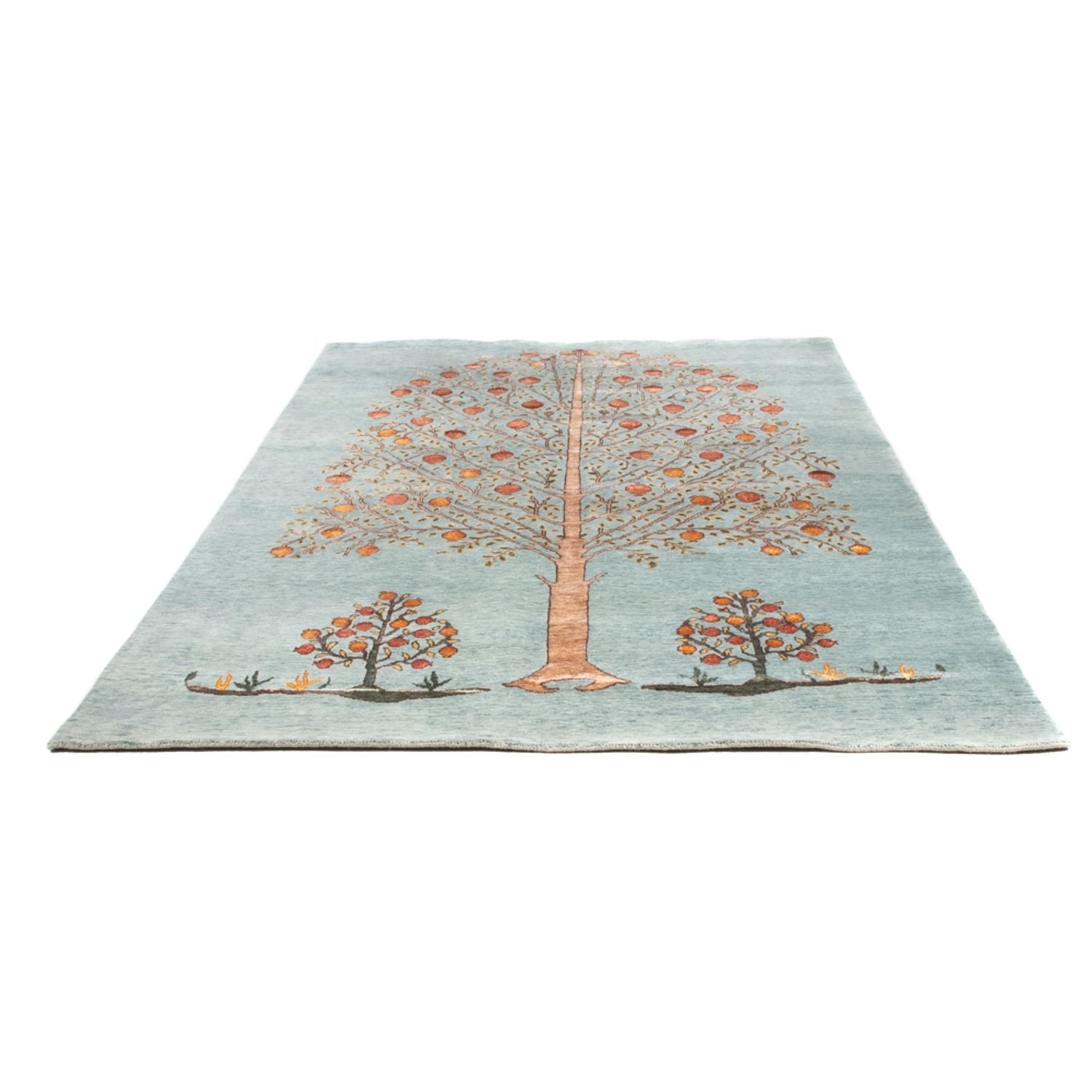 Alfombra de diseño - 253 x 184 cm - turquesa