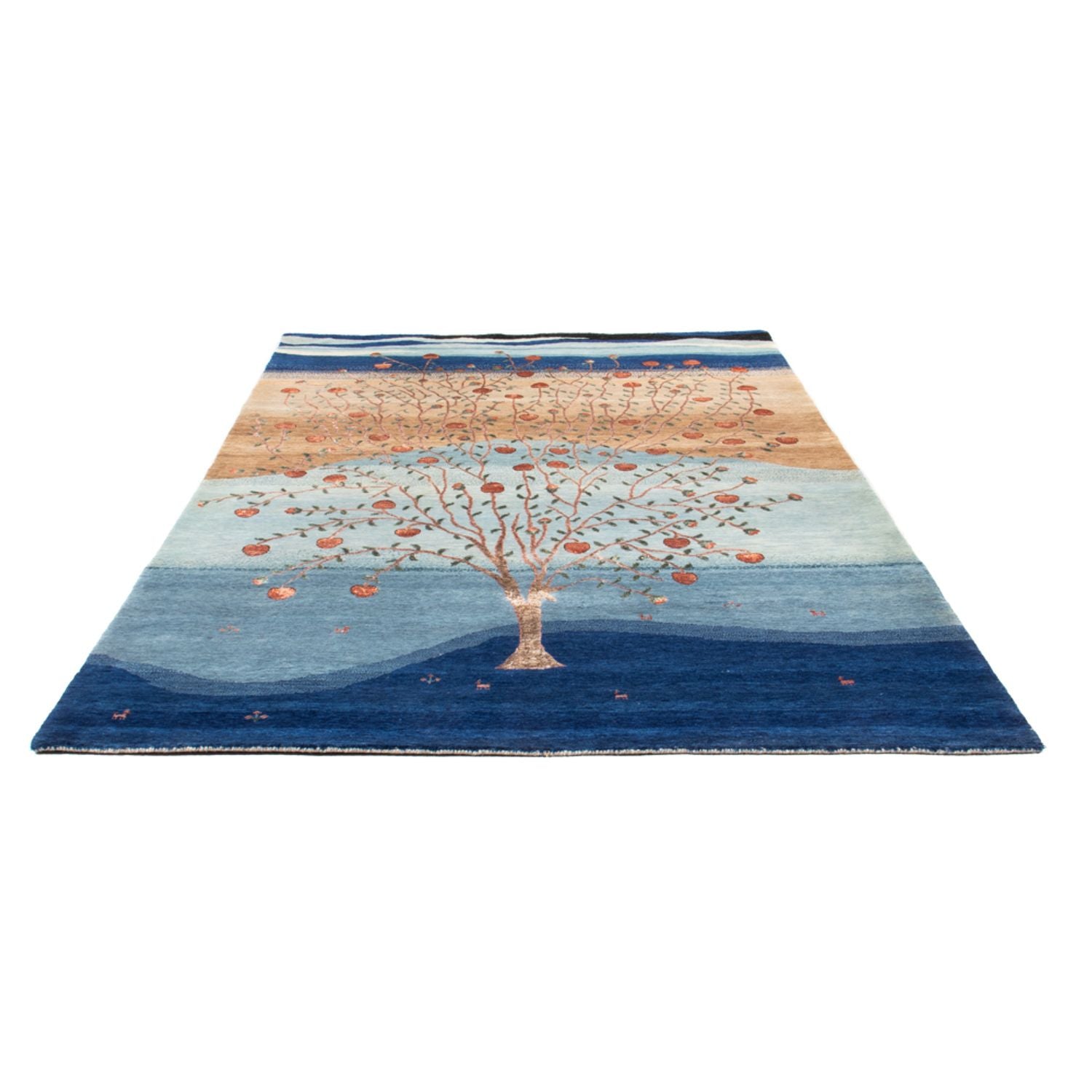 Alfombra de diseño - 260 x 188 cm - azul