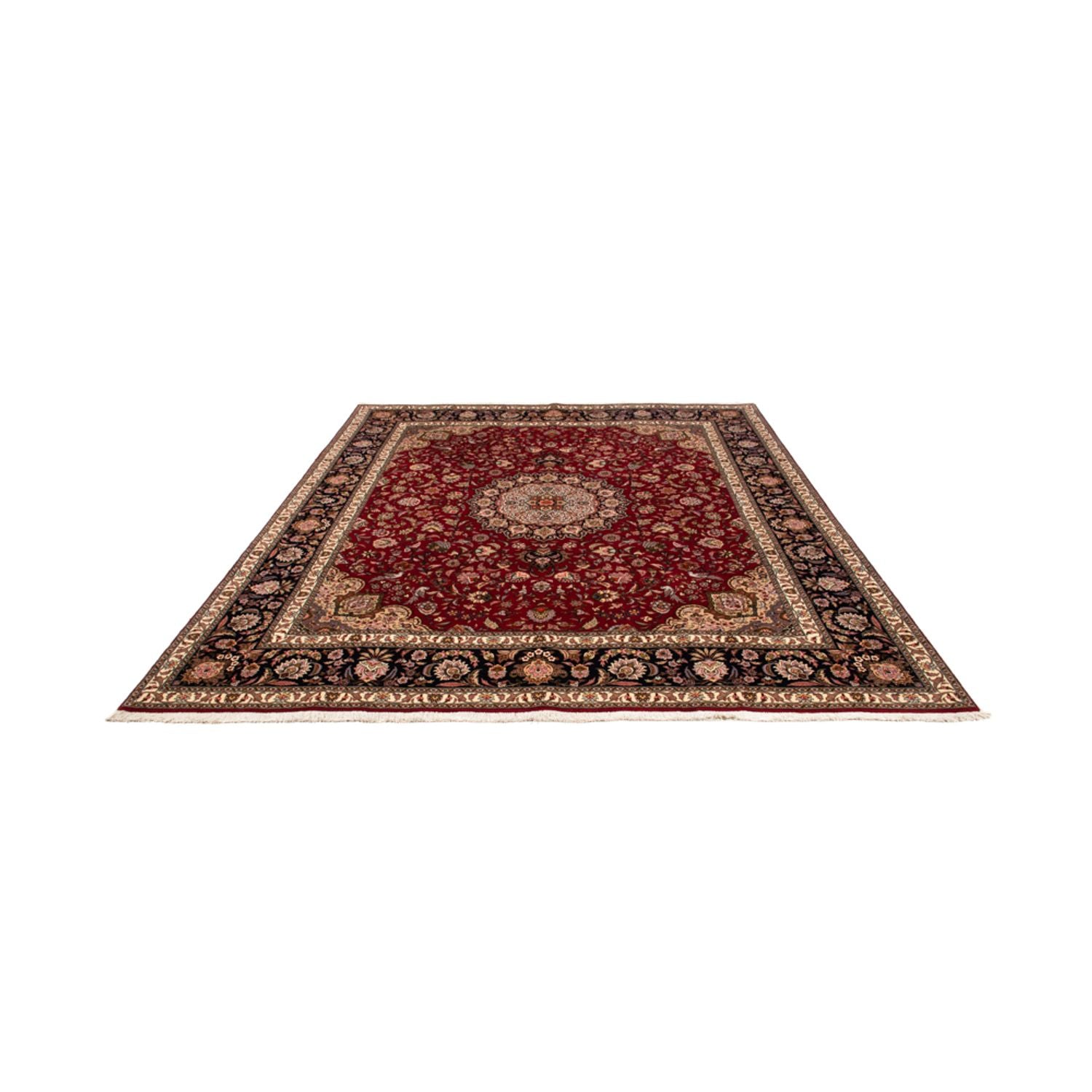 Alfombra Persa - Tabriz - Real - 302 x 250 cm - rojo