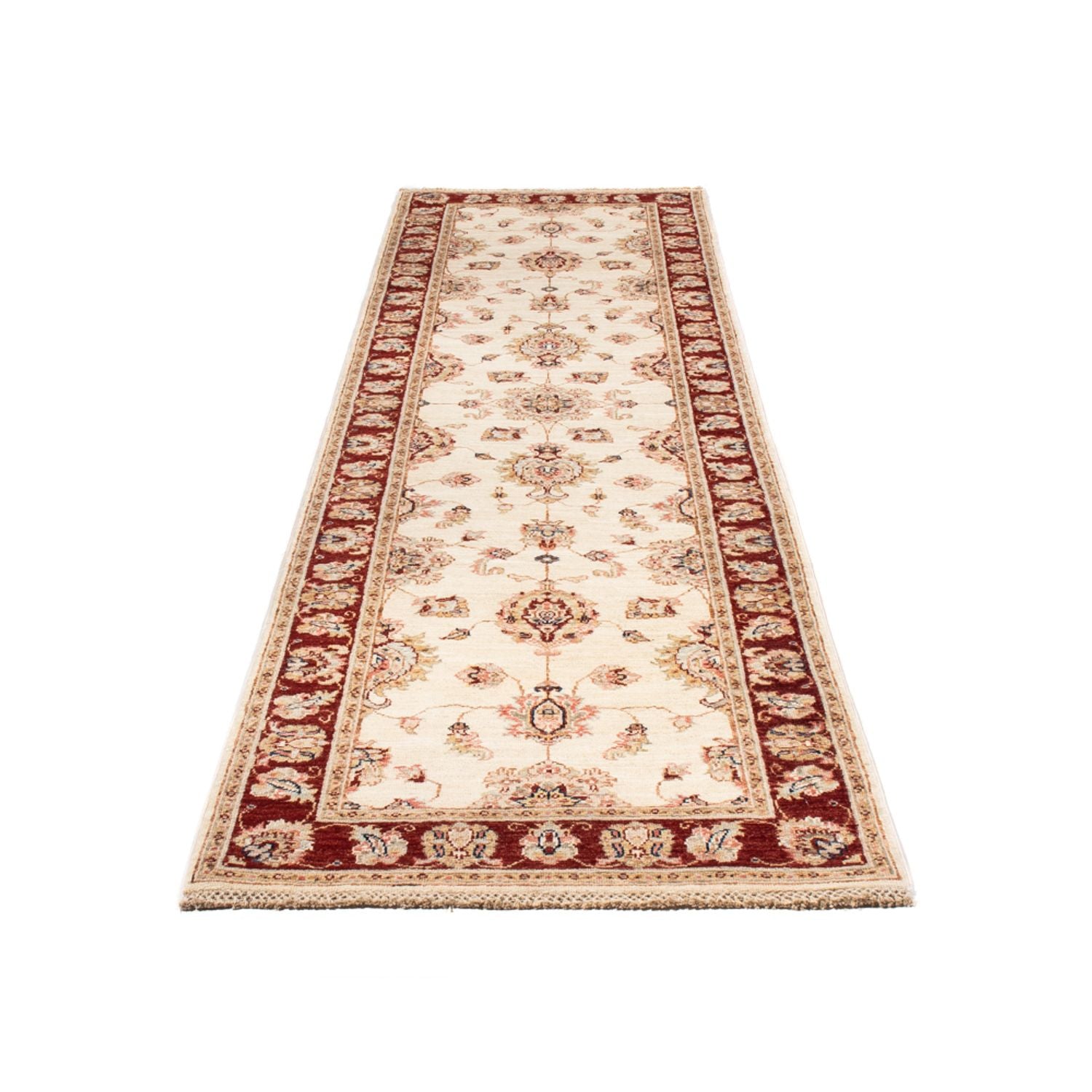 Alfombra de pasillo Alfombra Ziegler - 308 x 87 cm - beige