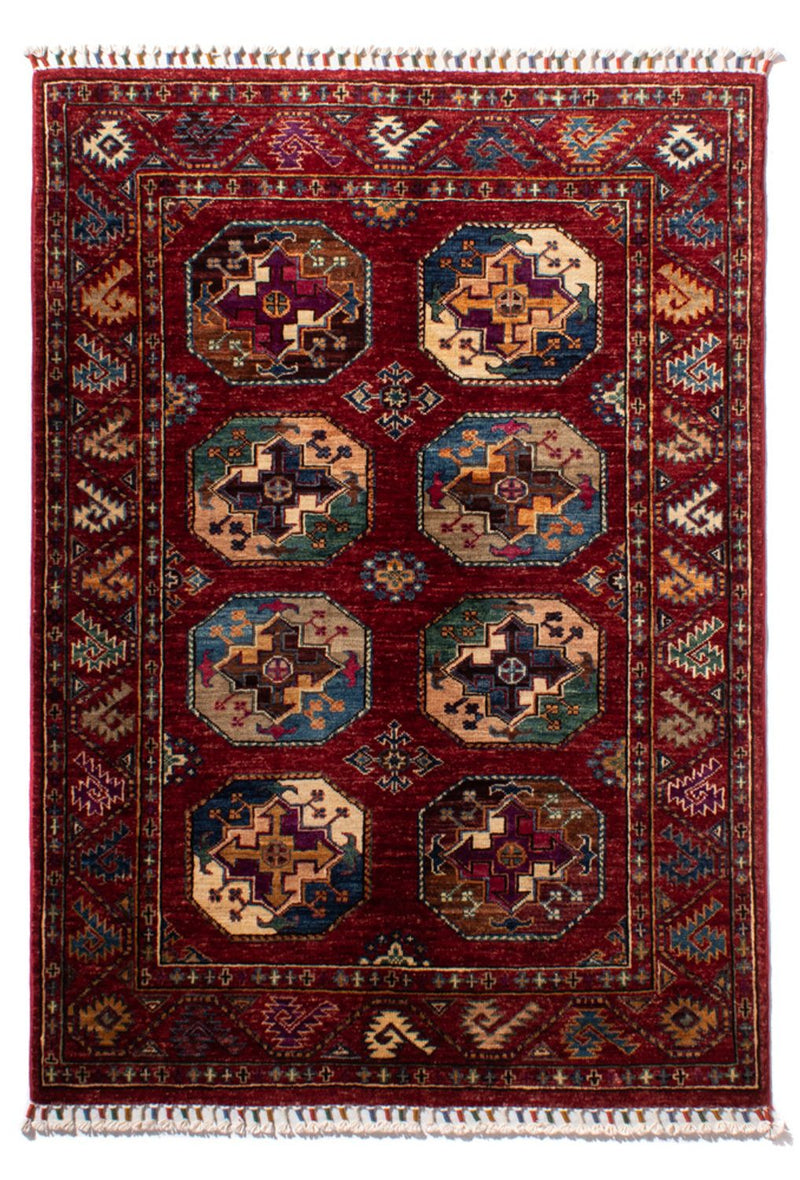Alfombra Ziegler - Ariana - 142 x 100 cm - rojo oscuro