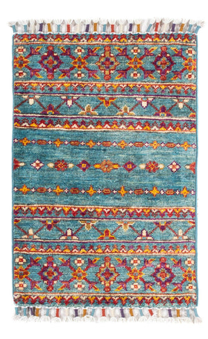 Alfombra Ziegler - Ariana - 61 x 40 cm - turquesa