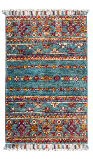 Alfombra Ziegler - Ariana - 61 x 40 cm - turquesa