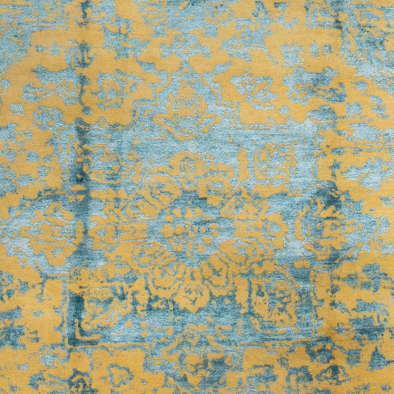 Alfombra de diseño - 305 x 251 cm - turquesa
