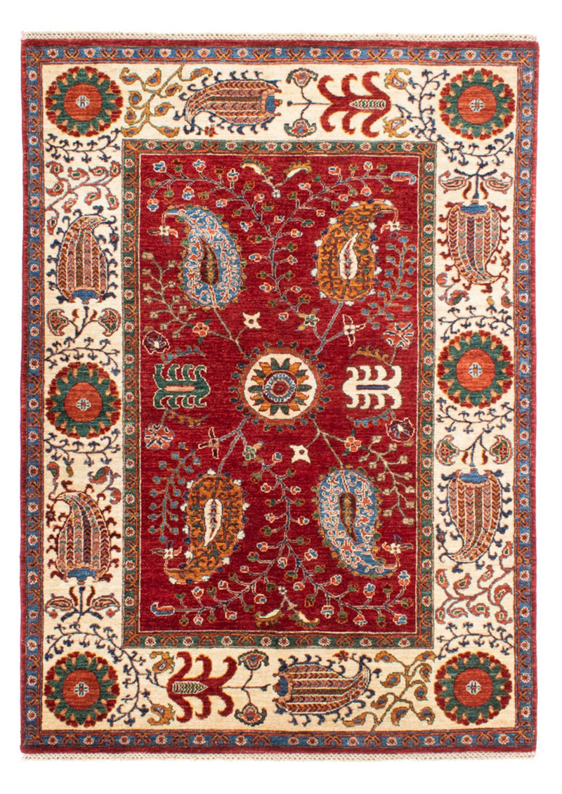 Alfombra Ziegler - Ariana - 211 x 156 cm - rojo