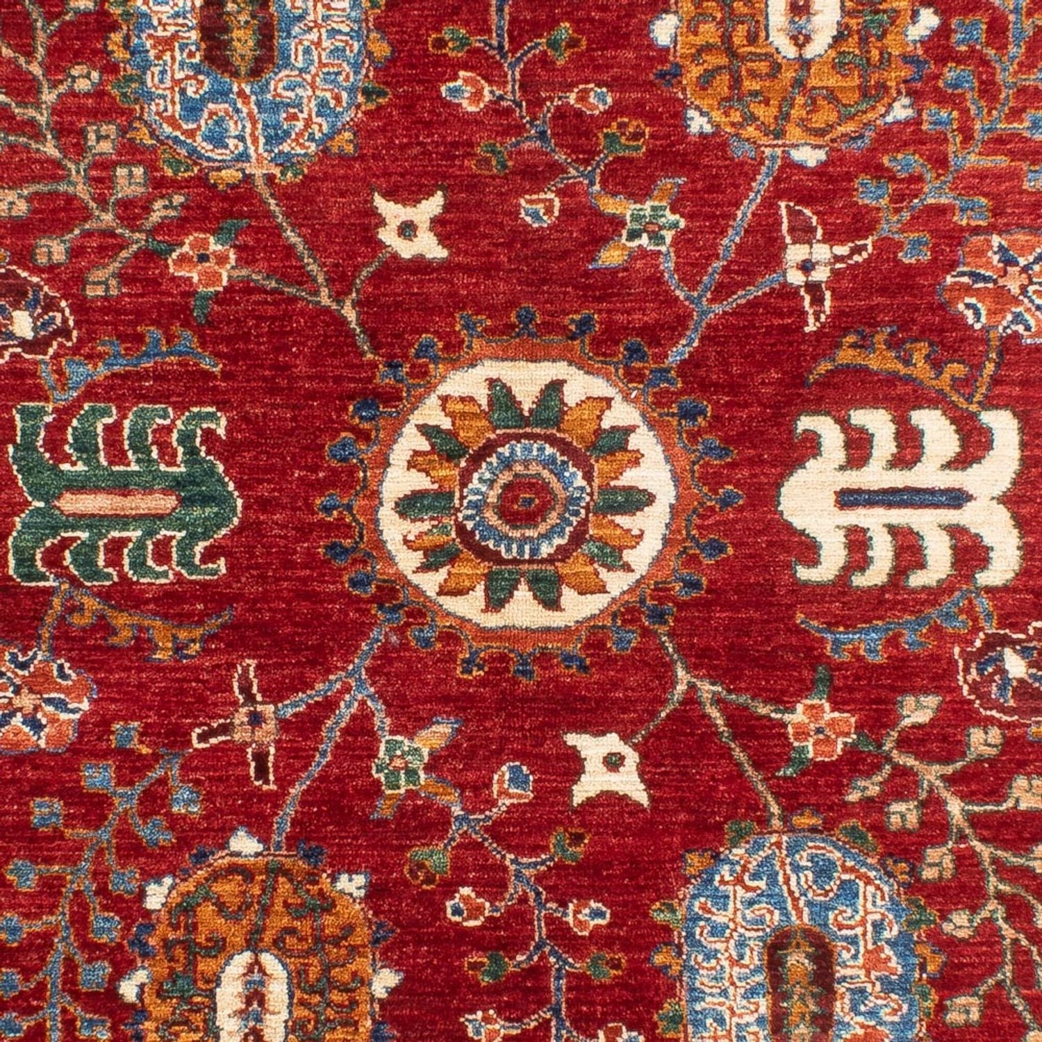 Alfombra Ziegler - Ariana - 211 x 156 cm - rojo